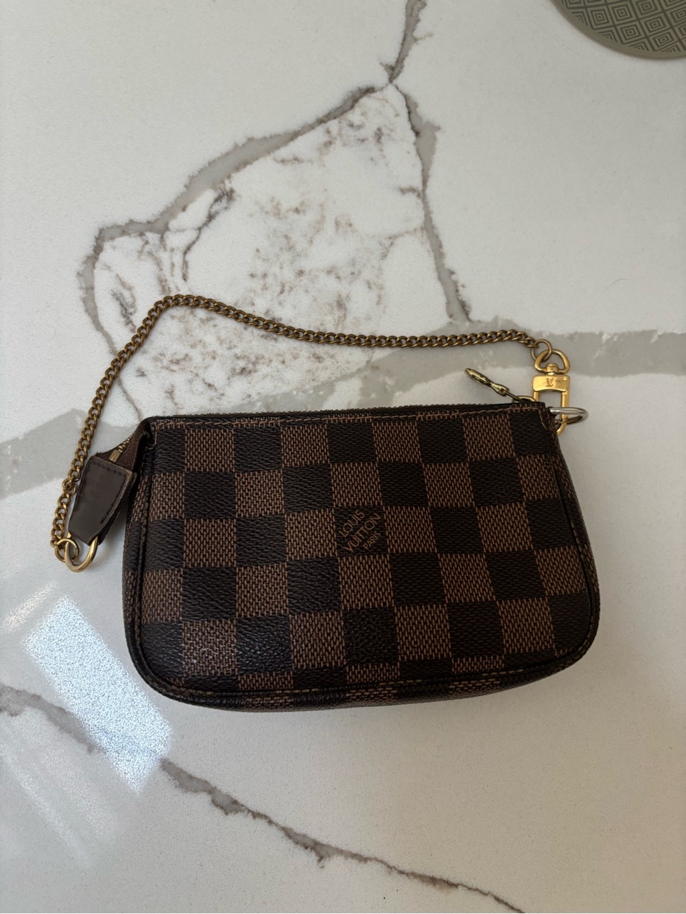 Louis Vuitton Damier Ebene Mini Pochette